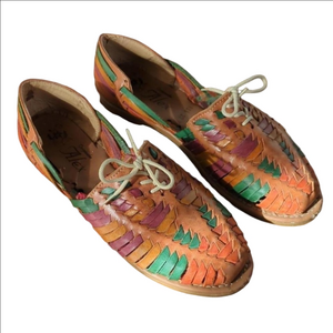 Alex Originales Huarache Leather Woven Sandal Mexican Shoes